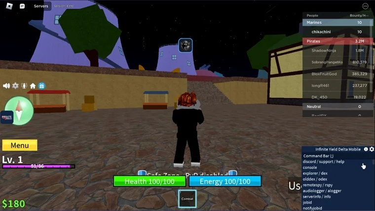 Jalankan Skrip Roblox